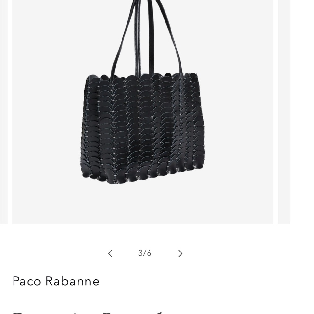 Paco Rabanne
Pacoio Leather
Shoulder Bag with matching clutch